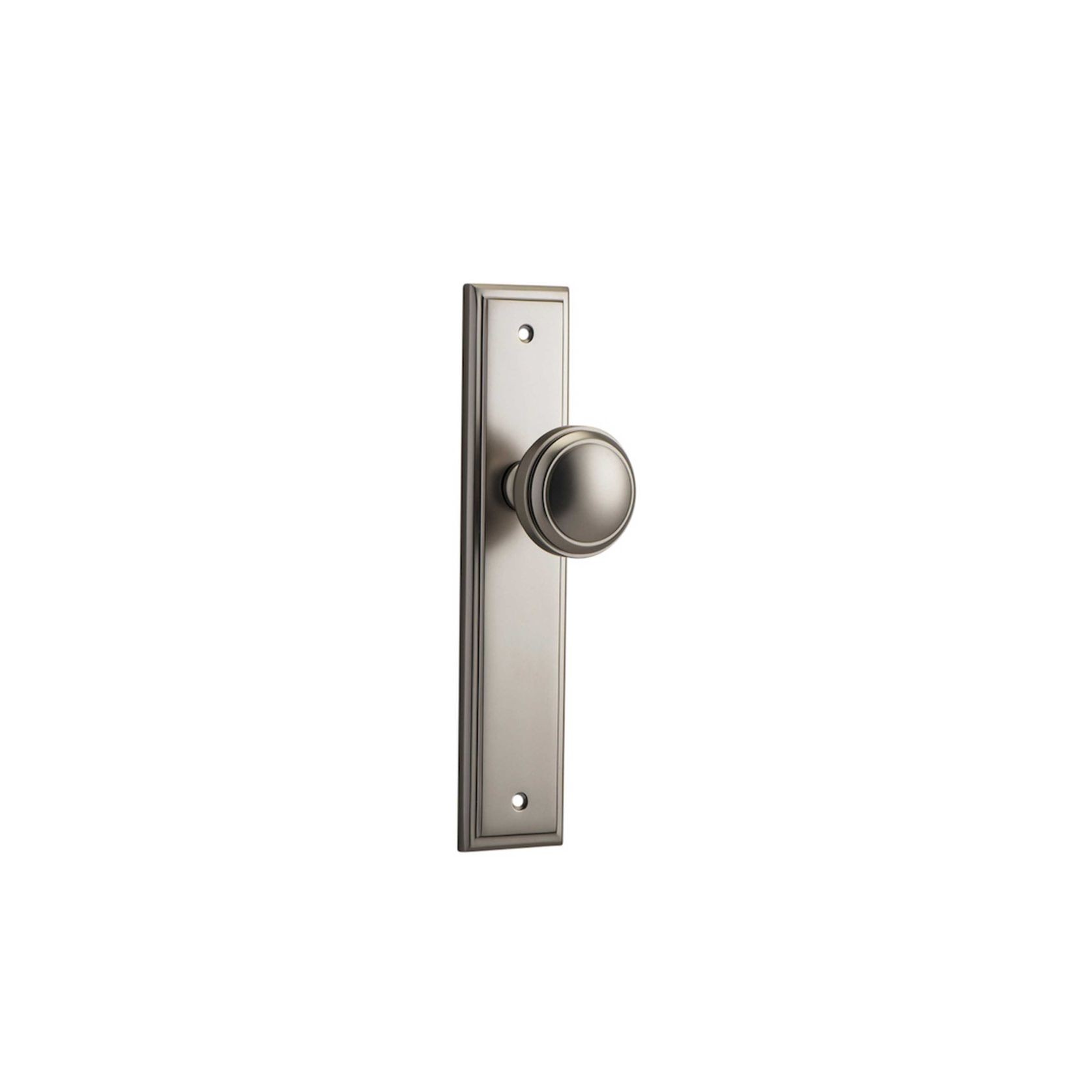 Paddington Door Knob Stepped Backplate gallery detail image
