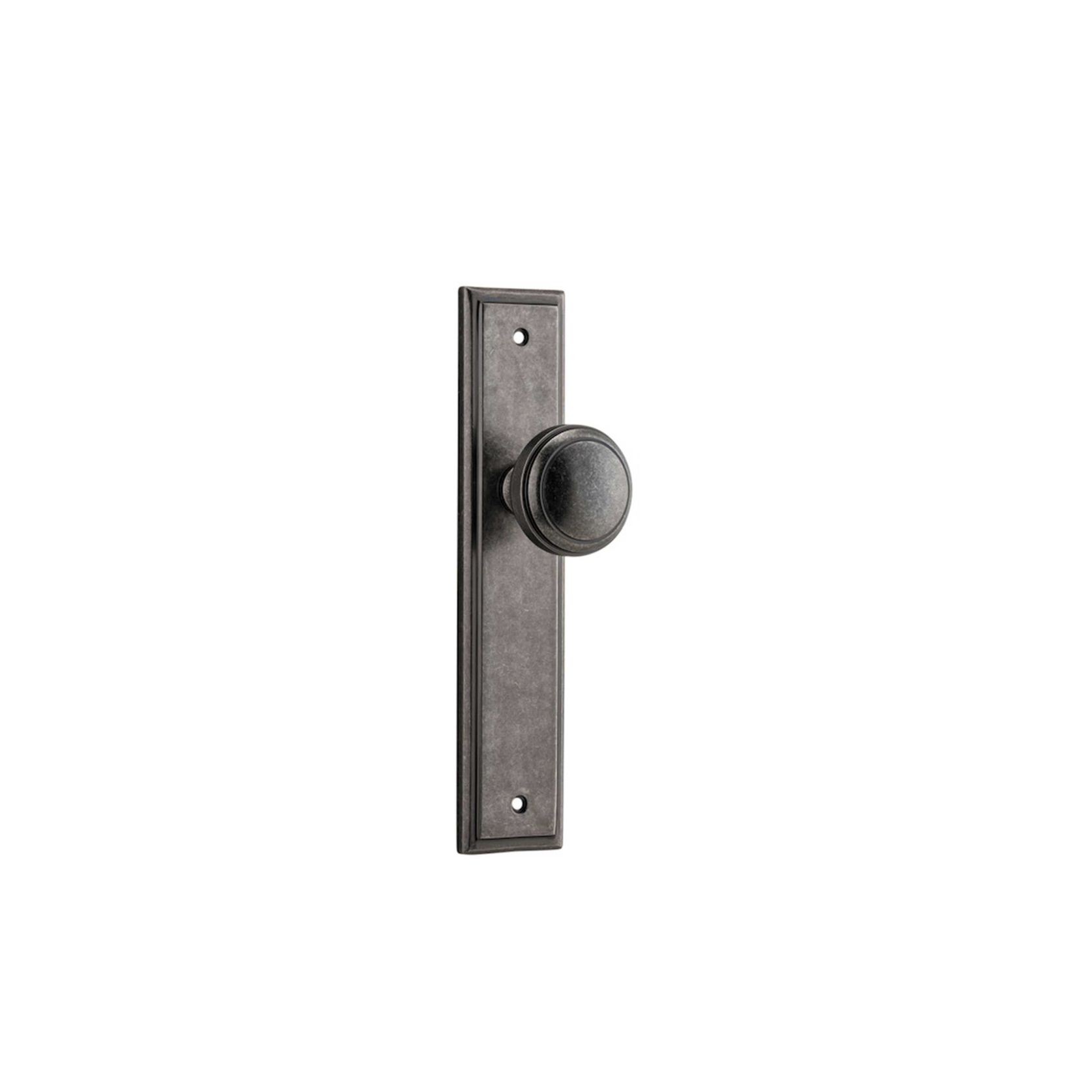 Paddington Door Knob Stepped Backplate gallery detail image