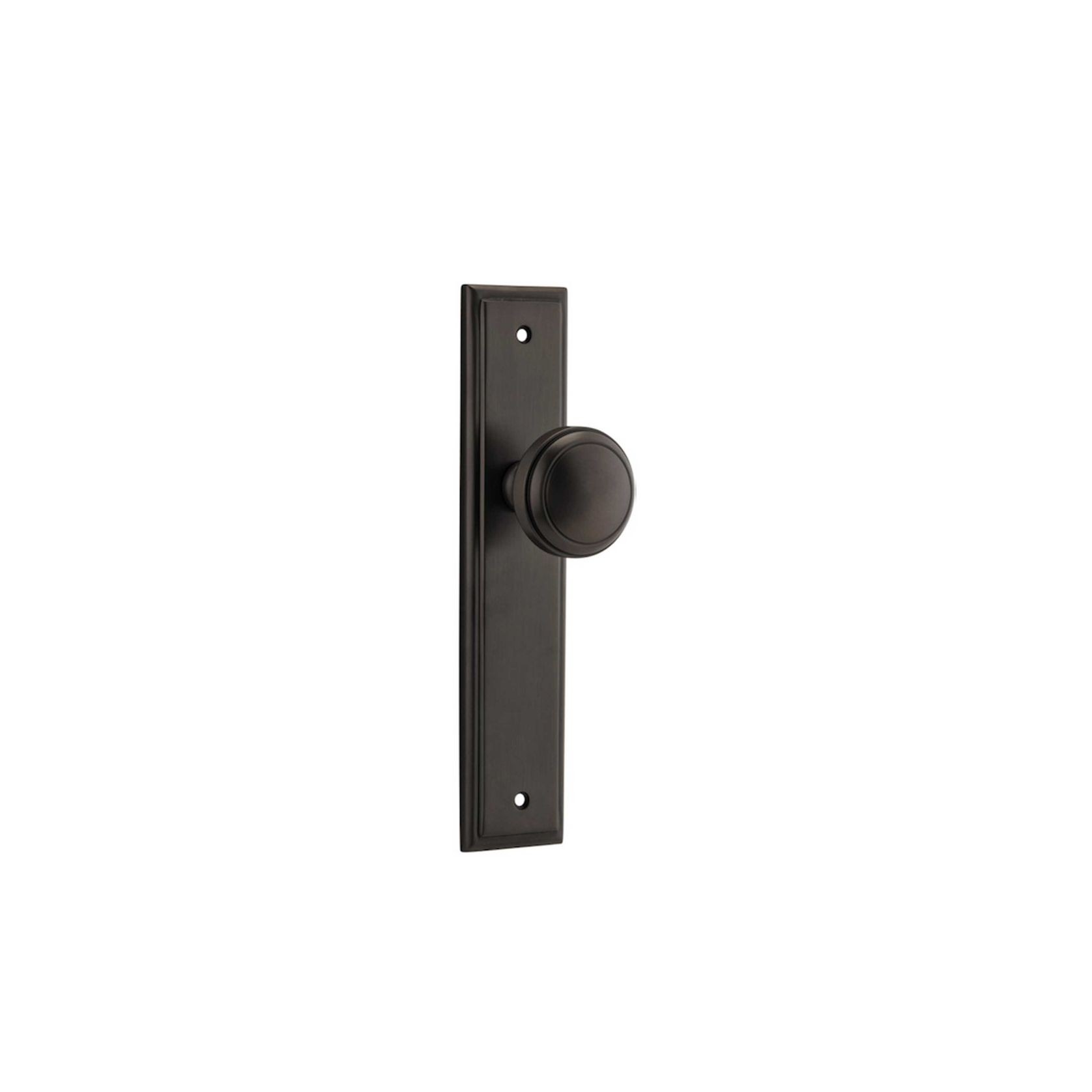 Paddington Door Knob Stepped Backplate gallery detail image