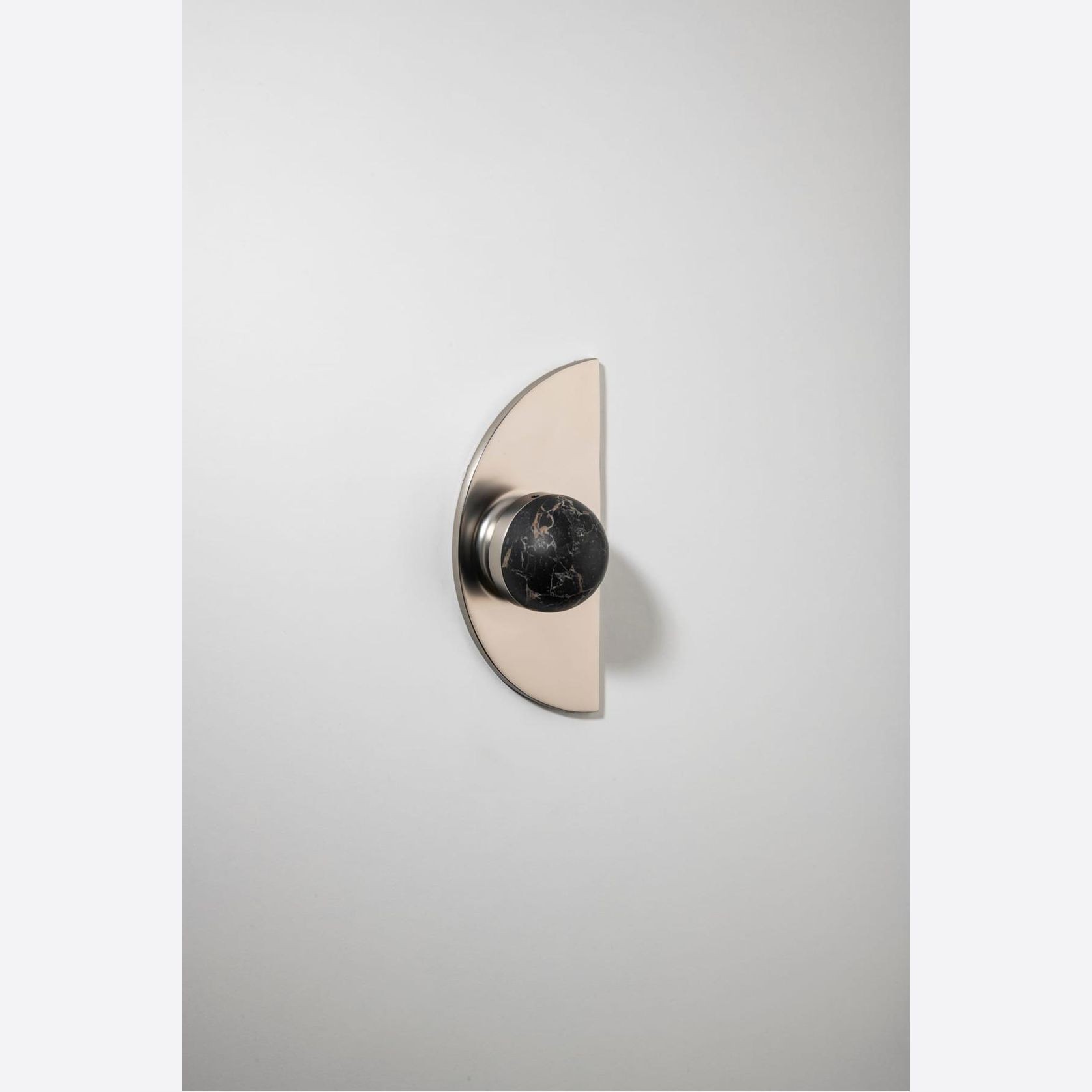 H03 Knob on Backplate Half Moon gallery detail image