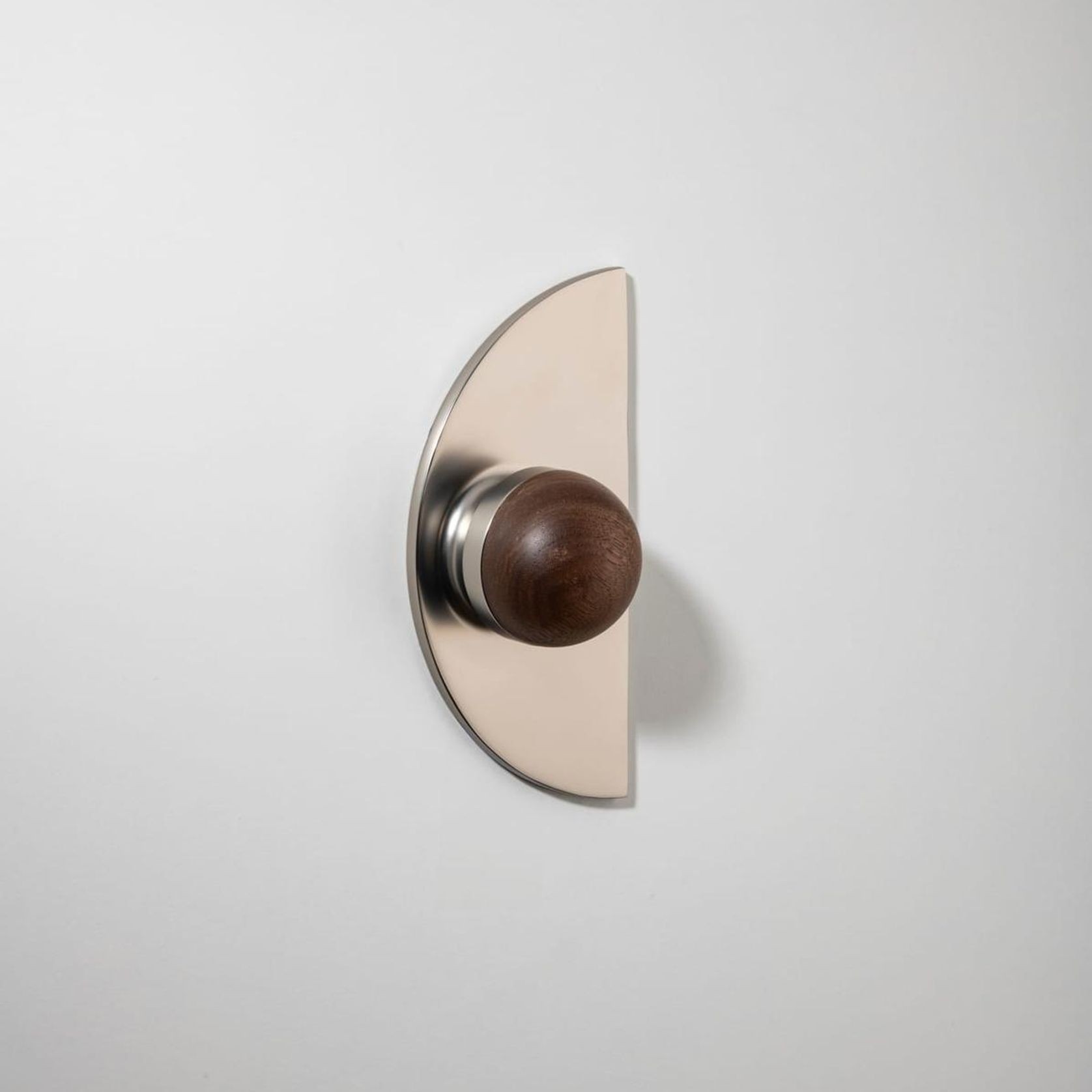 H03 Knob on Backplate Half Moon gallery detail image