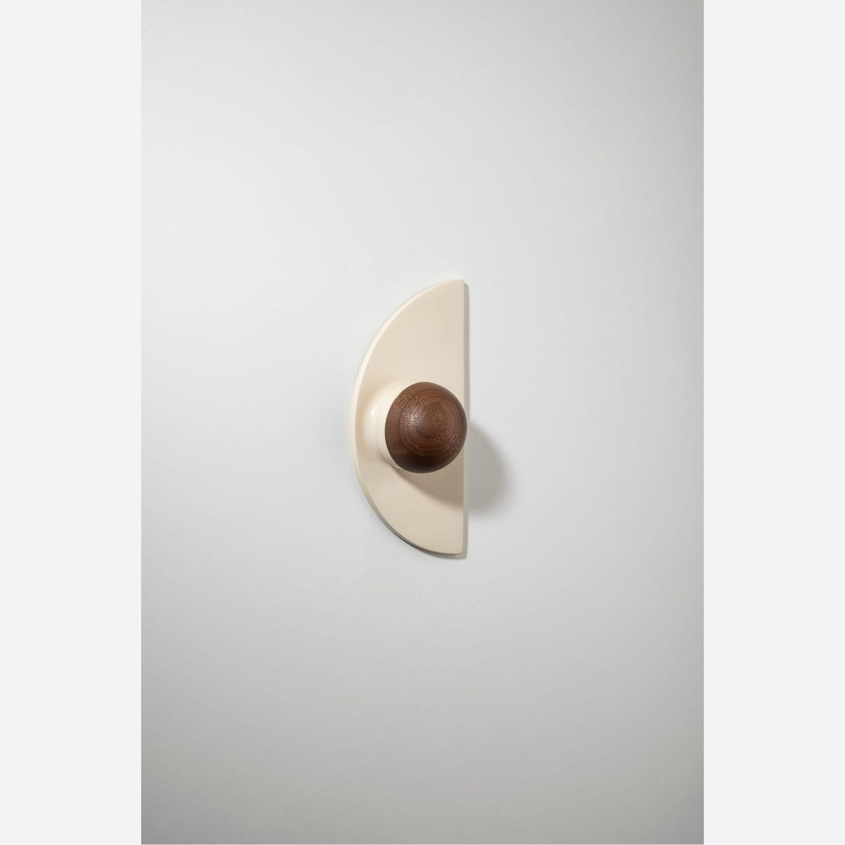 H03 Knob on Backplate Half Moon gallery detail image