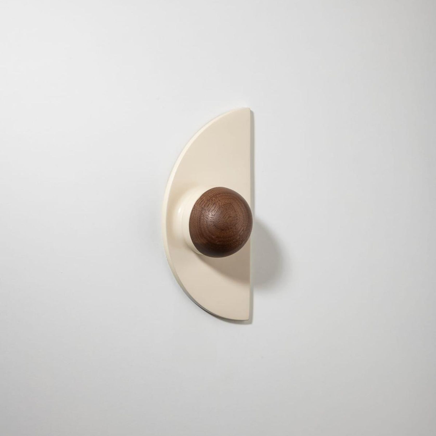 H03 Knob on Backplate Half Moon gallery detail image