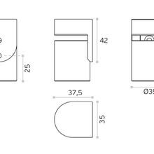Zanda Heavy Duty Magnetic Door Stop gallery detail image
