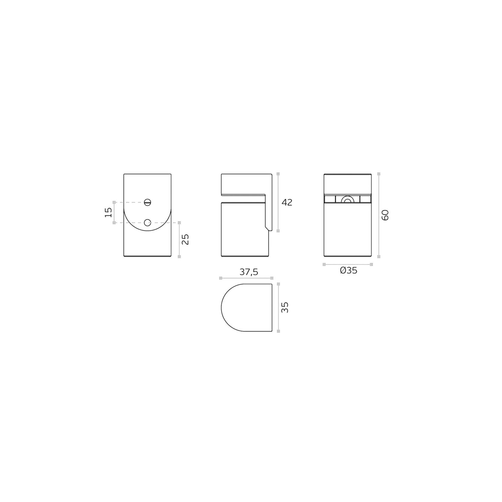 Zanda Heavy Duty Magnetic Door Stop gallery detail image