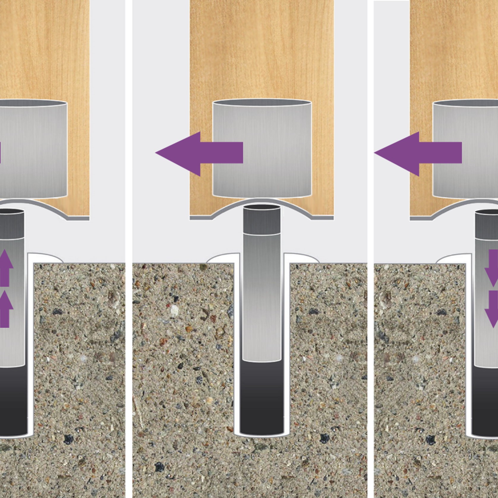 Fantom Pivot Doorstop gallery detail image