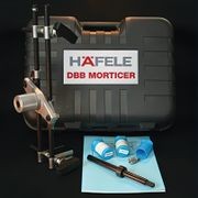 Hafele DBB Lock Morticer Jig and Fittings with 3 Cutters 001.67.700 gallery detail image
