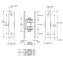 Shut it®  Bolt-On Badass Gate Hinge gallery detail image