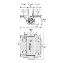 Truclose®  Regular Hinge For Metal Gates gallery detail image