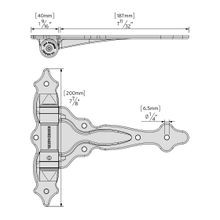 Truclose® Decomold Gate Hinges gallery detail image