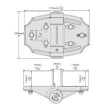 Truclose® Multi-Adjust™ Heavy Duty Hinge gallery detail image