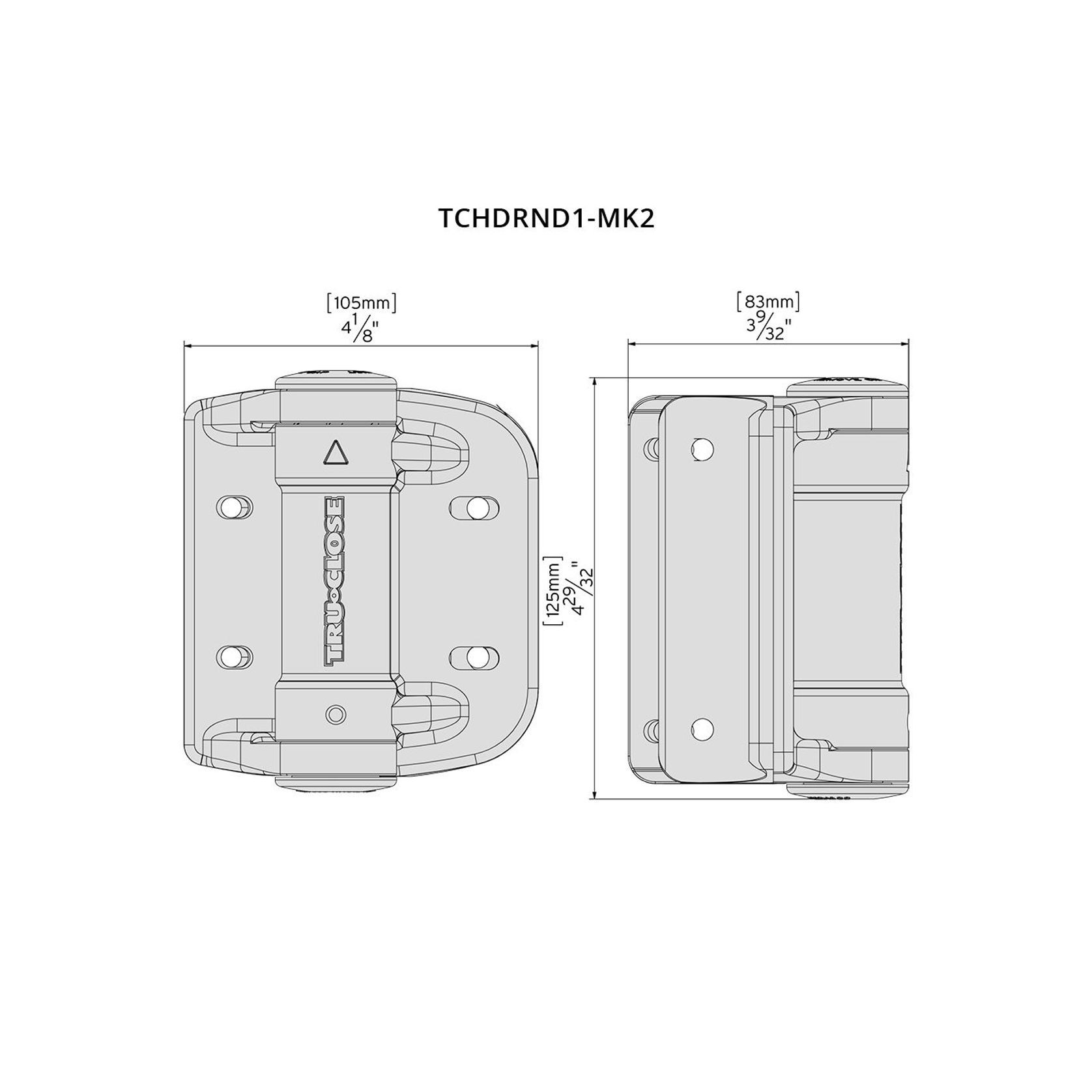 Truclose® Round Heavy Duty Hinges gallery detail image