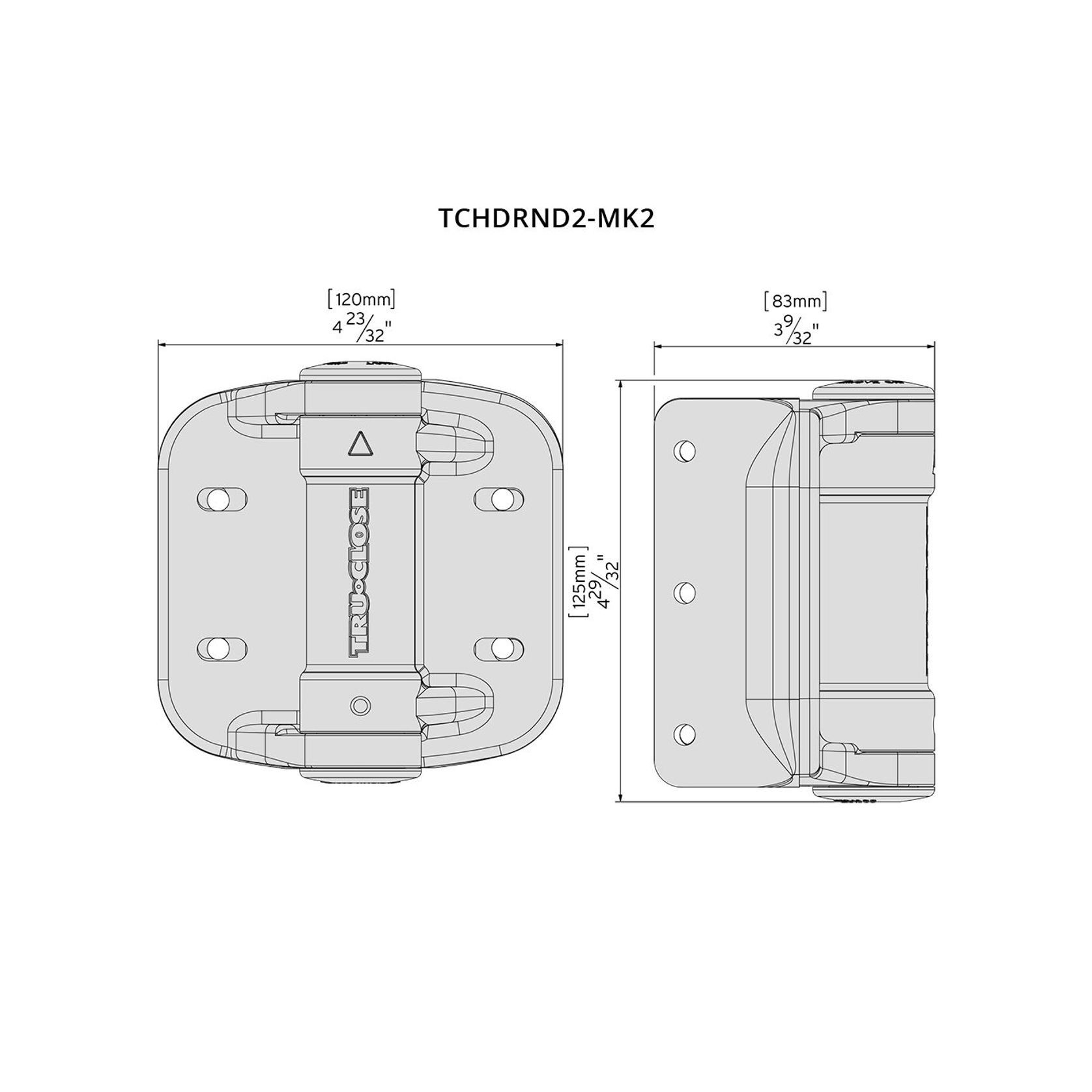 Truclose® Round Heavy Duty Hinges gallery detail image