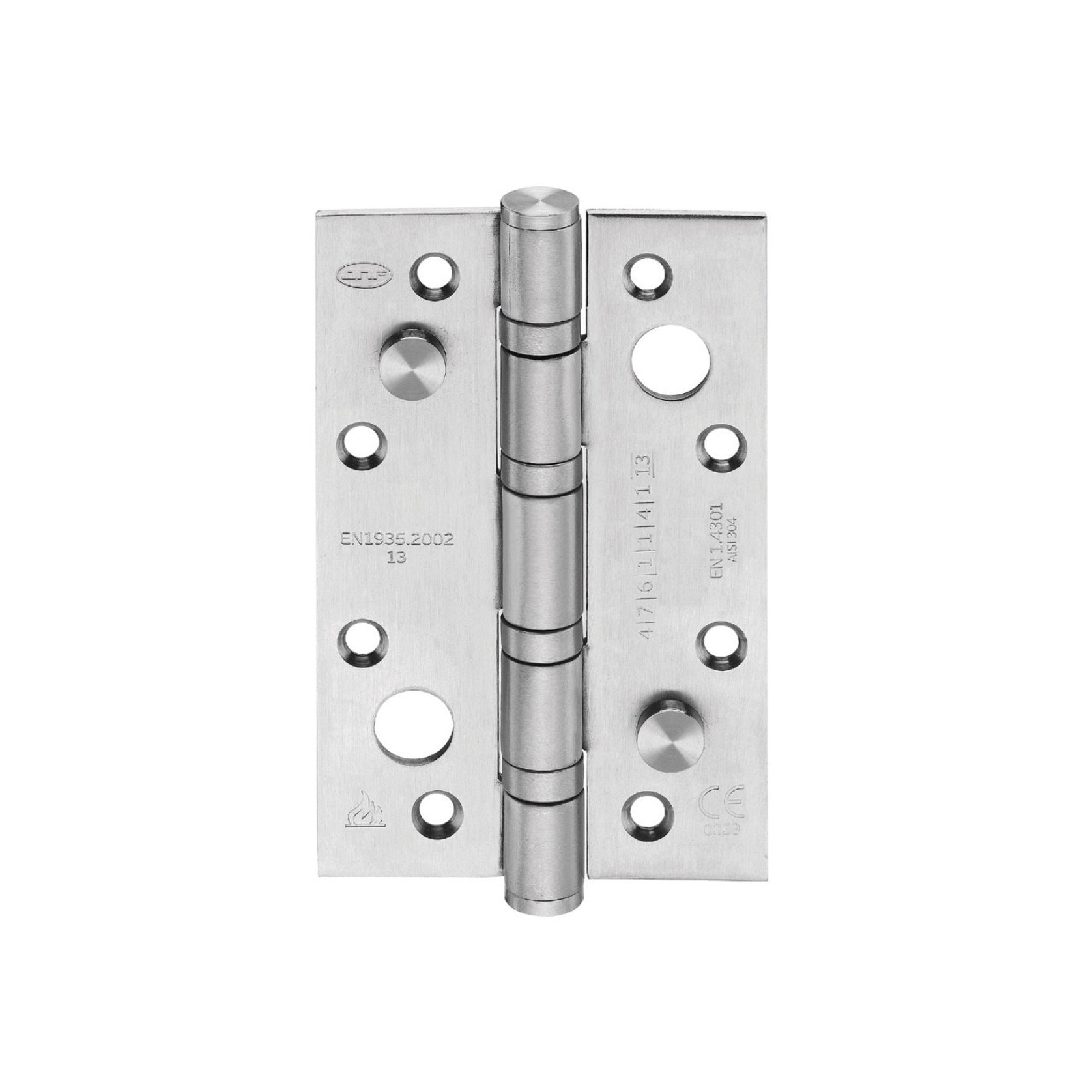 IN.05.020.S.CF Security Butt Hinge with 4 Ball Bearings gallery detail image