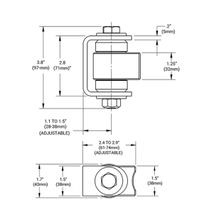 Shut it® Original Badass Gate Hinge gallery detail image