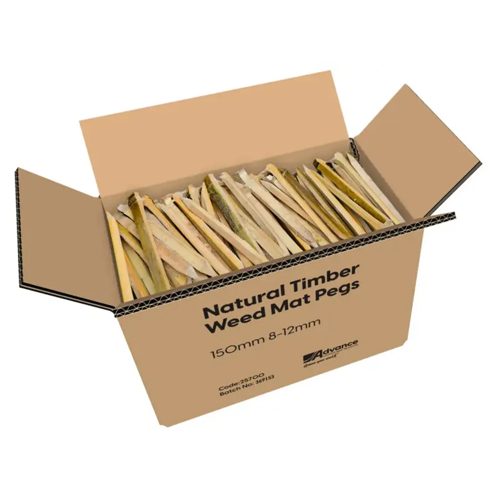 Natural Timber Weed Mat Pegs gallery detail image