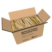 Natural Timber Weed Mat Pegs gallery detail image