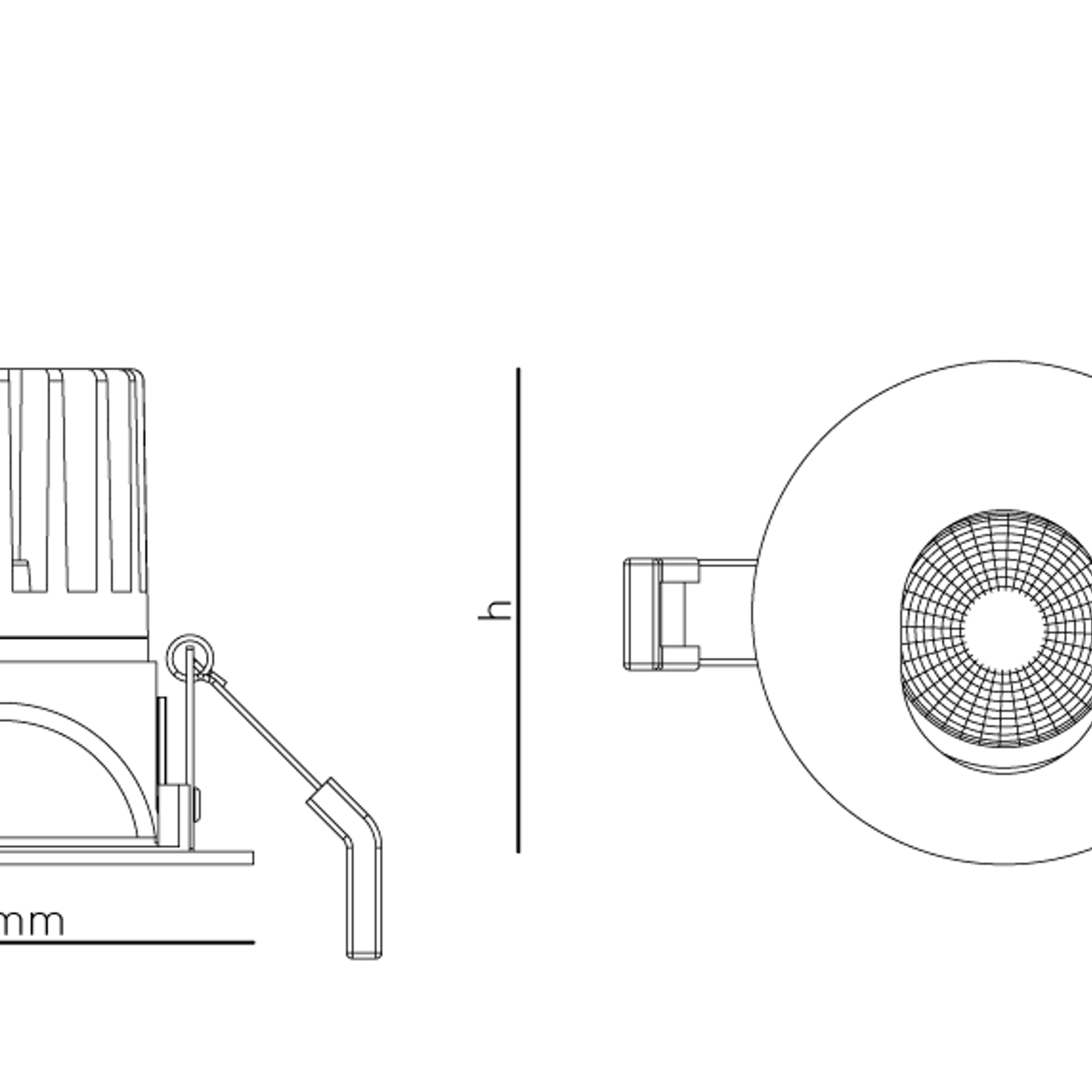 Slot Recessed Directional Downlight gallery detail image