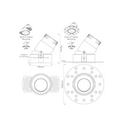 IBL Dark Round 60 Tilt Trimless Downlight gallery detail image