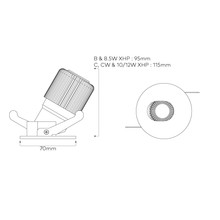 Slot Recessed Directional Downlight gallery detail image