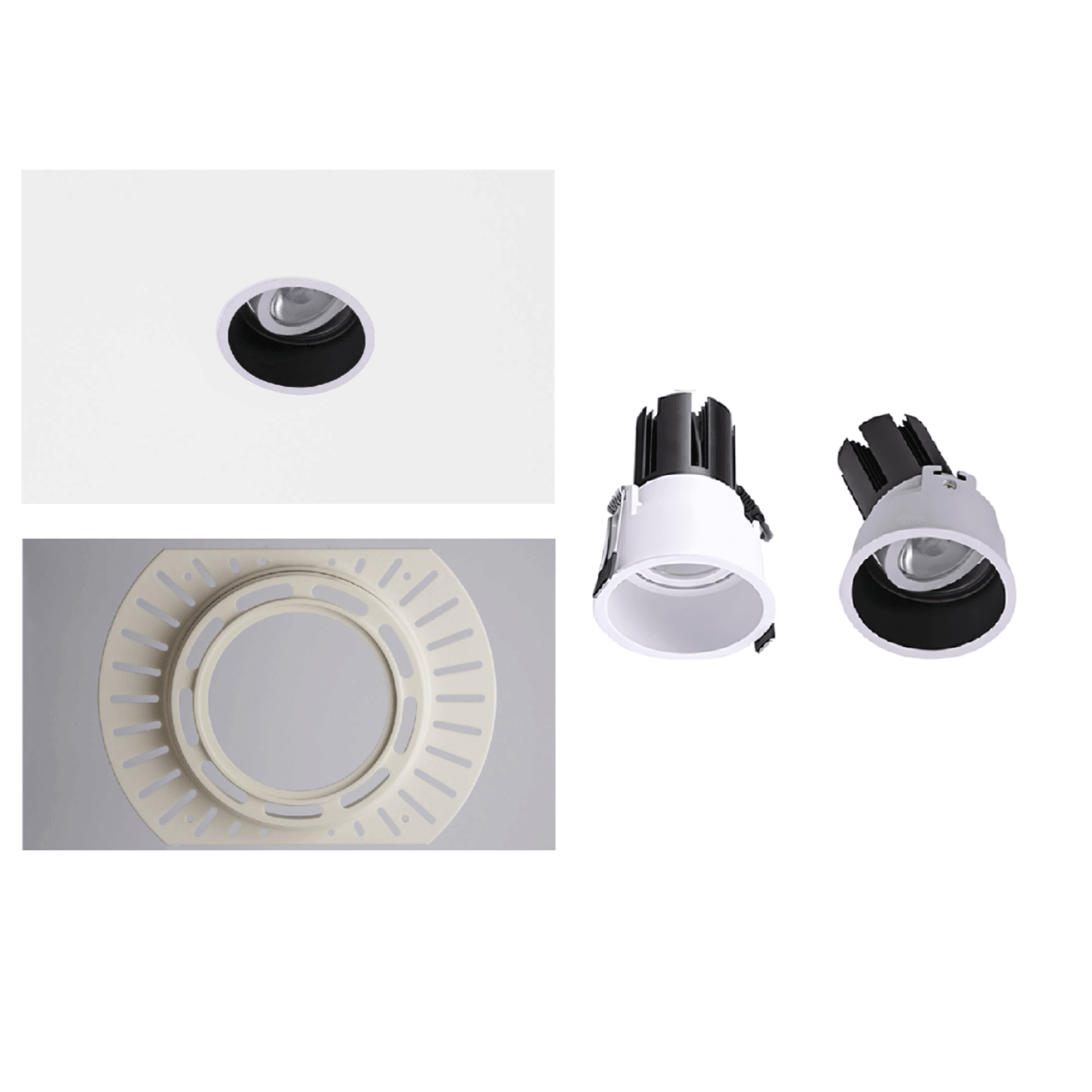 Flush Mount Kit (plus compatible downlight) gallery detail image