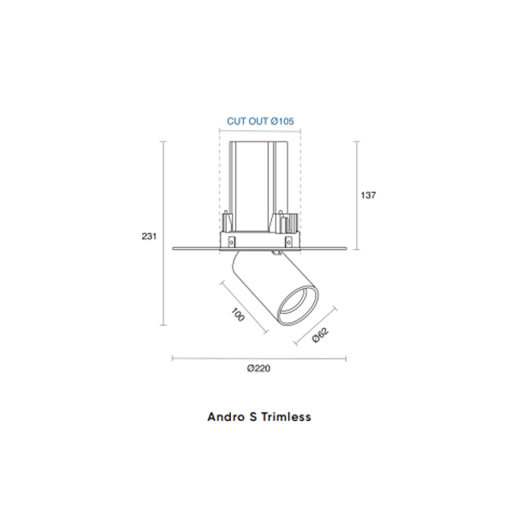 Andro S Trimless gallery detail image