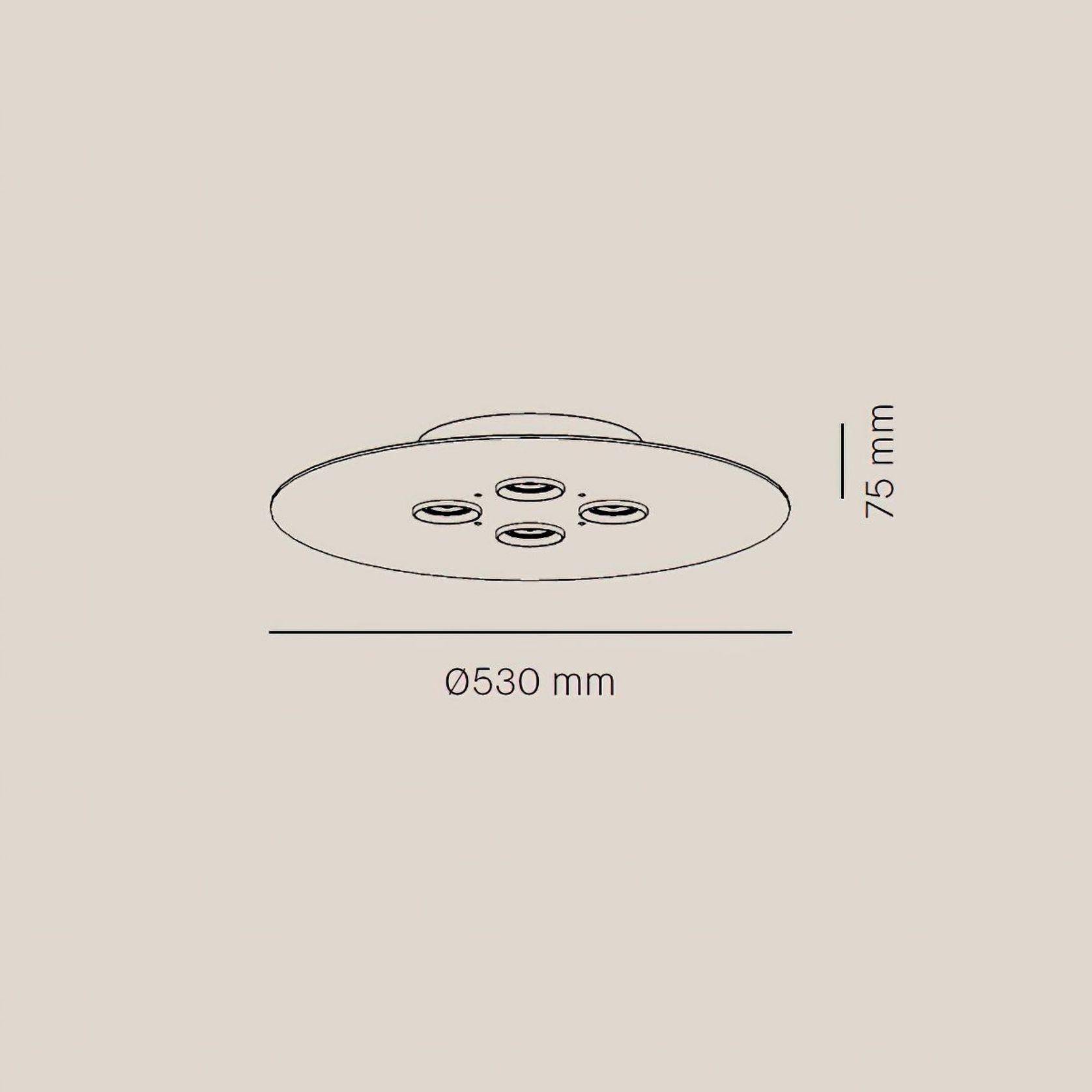 Equal 4-Round Ceiling Light gallery detail image