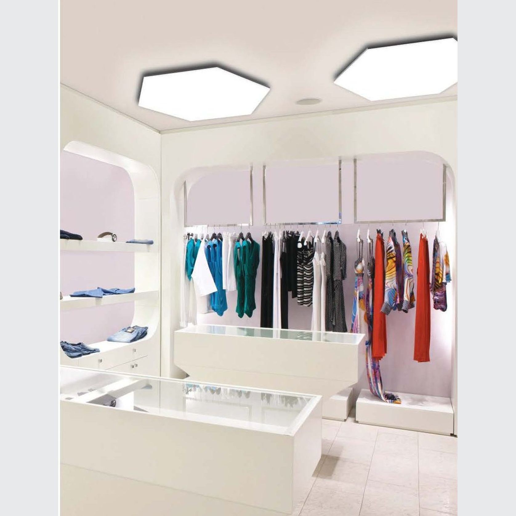 Folio Hexa Surface Downlight gallery detail image