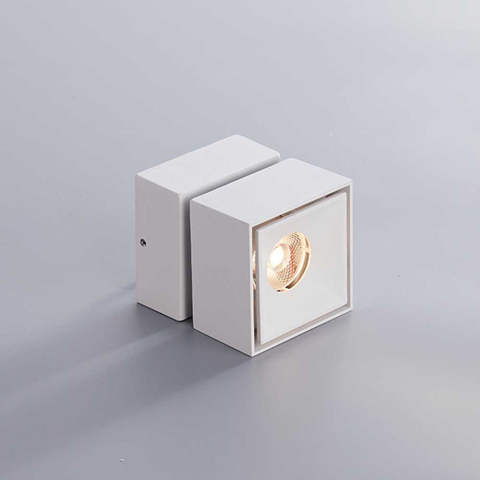 12W LUKA Square Adjustable Surface Downlight gallery detail image