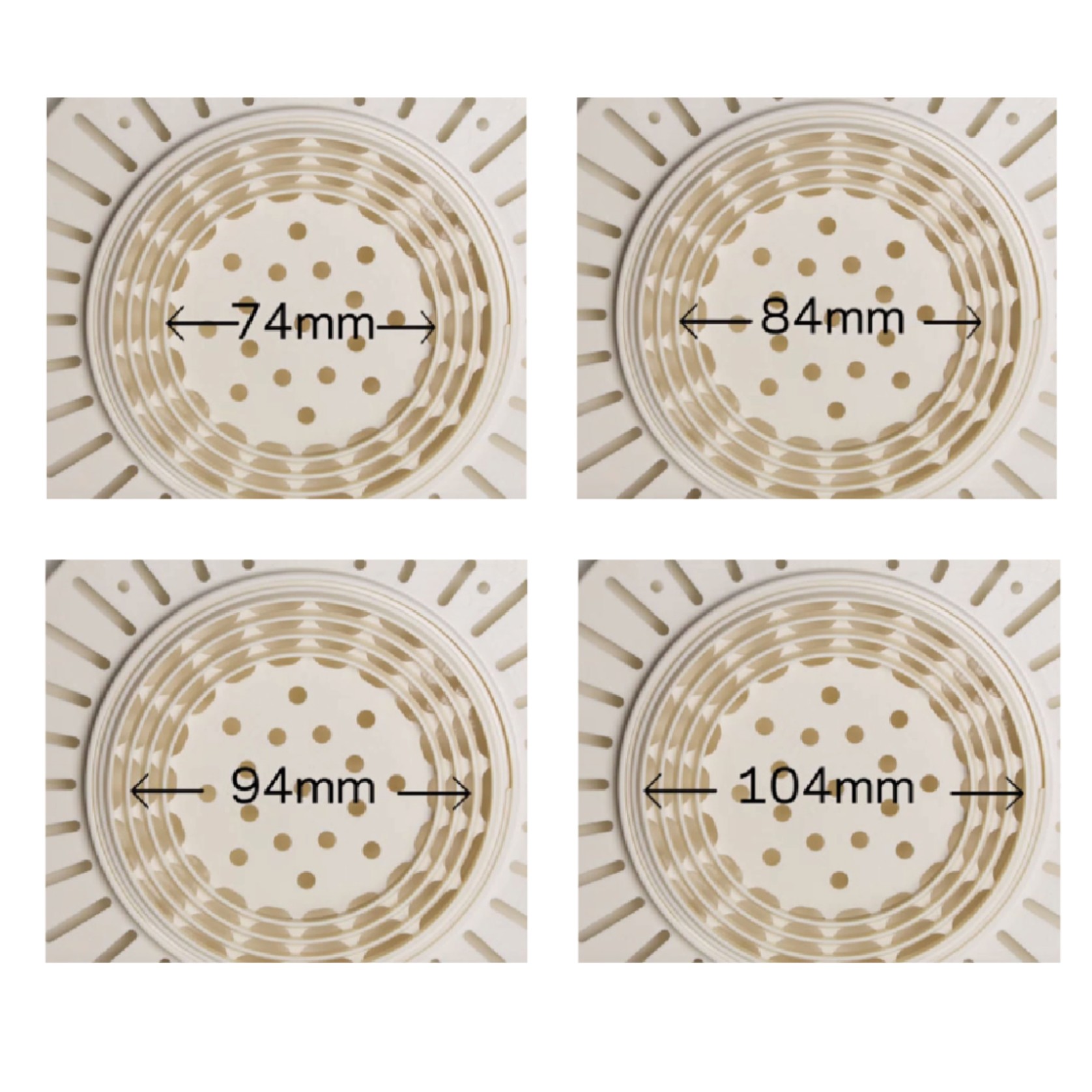Plaster Hole Resize Kit/Downlight Ceiling Hole Repair Kit gallery detail image