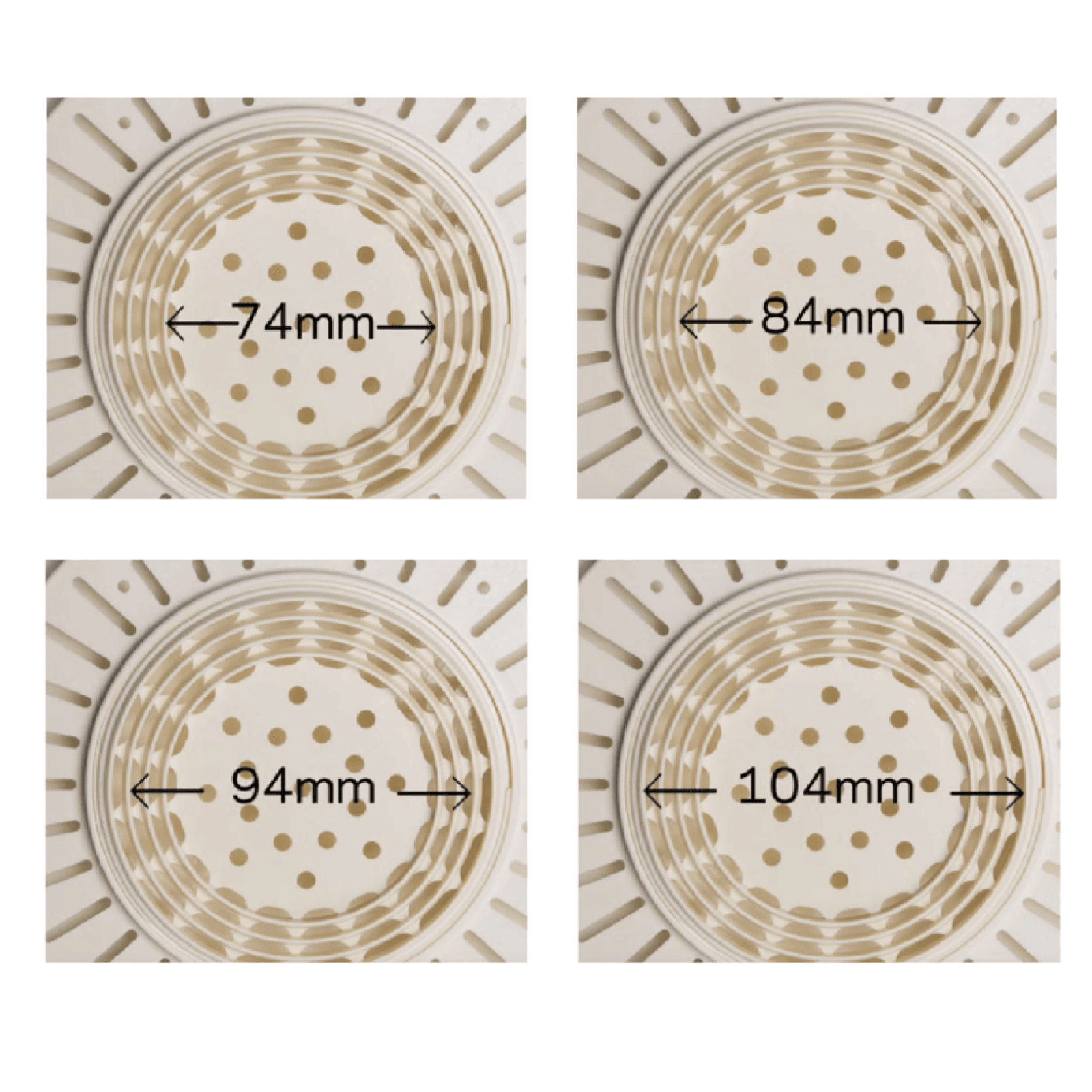 Plaster Hole Resize Kit/Downlight Ceiling Hole Repair Kit gallery detail image