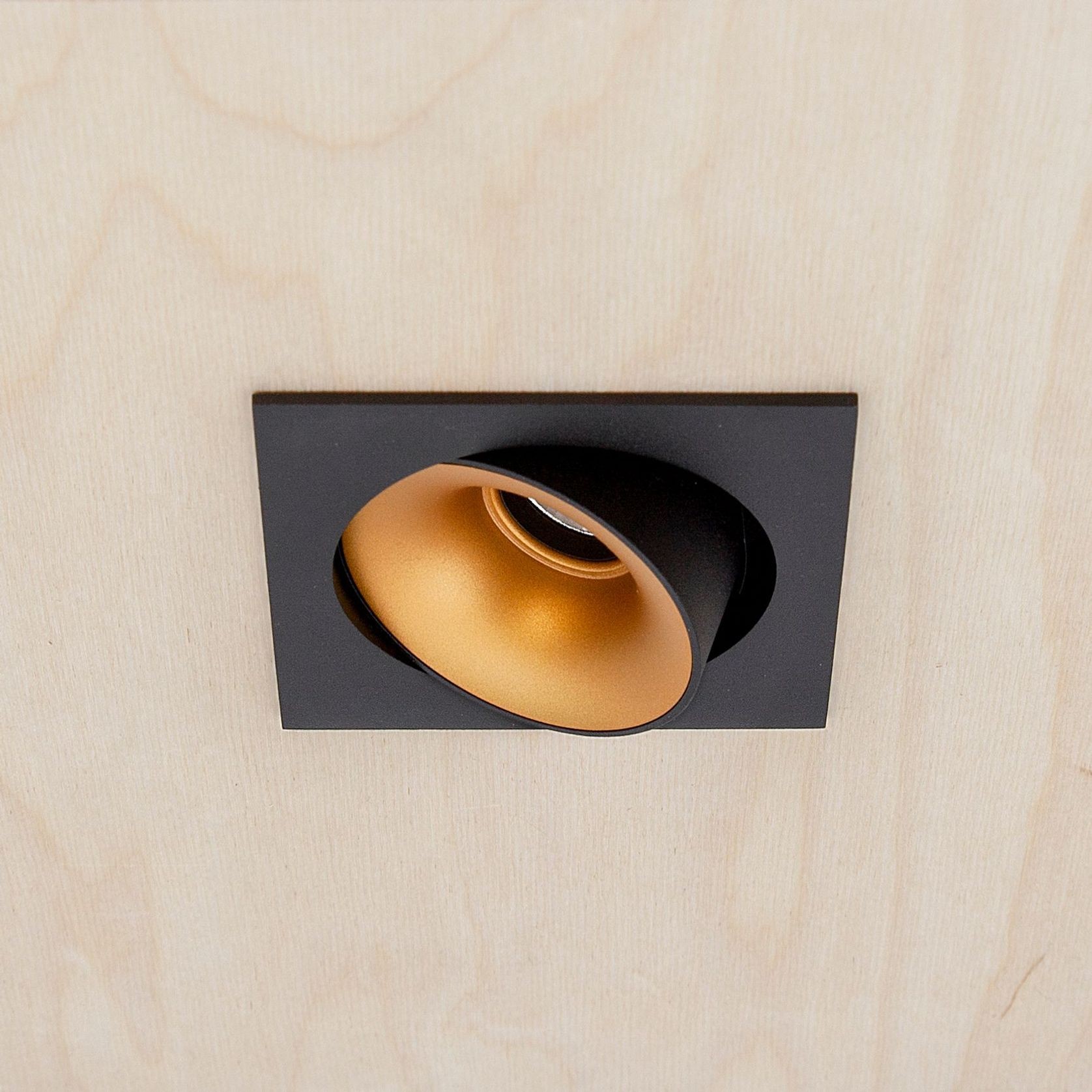 Cevon Dark Art Square Tilt/Rotate 11W Downlight gallery detail image