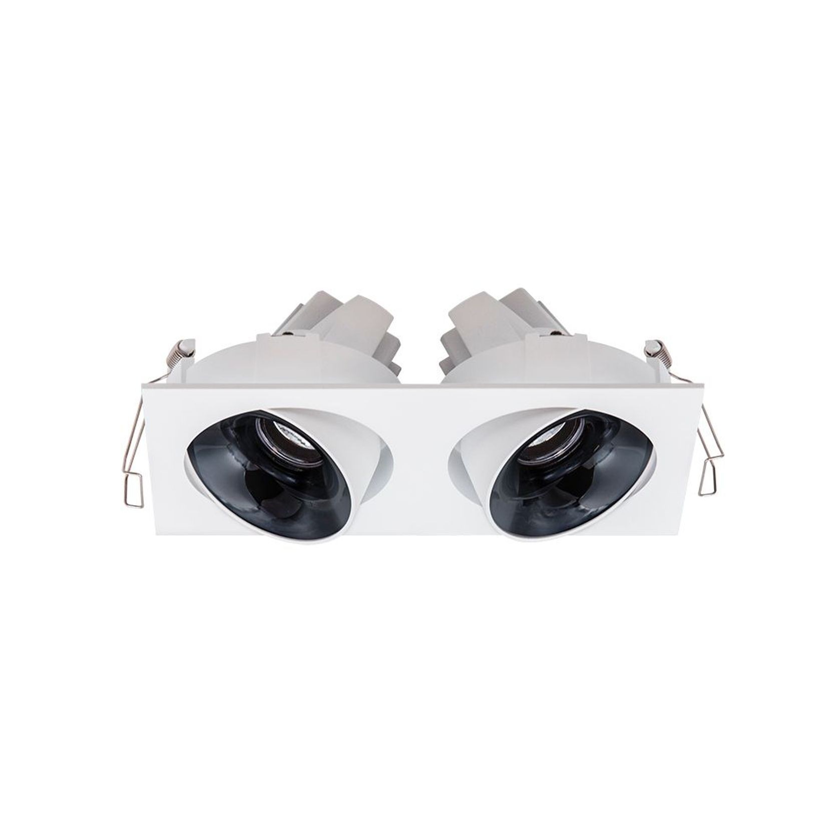 Cevon Dark Art Tilt/Rotate - 2x 11W Double Downlight gallery detail image