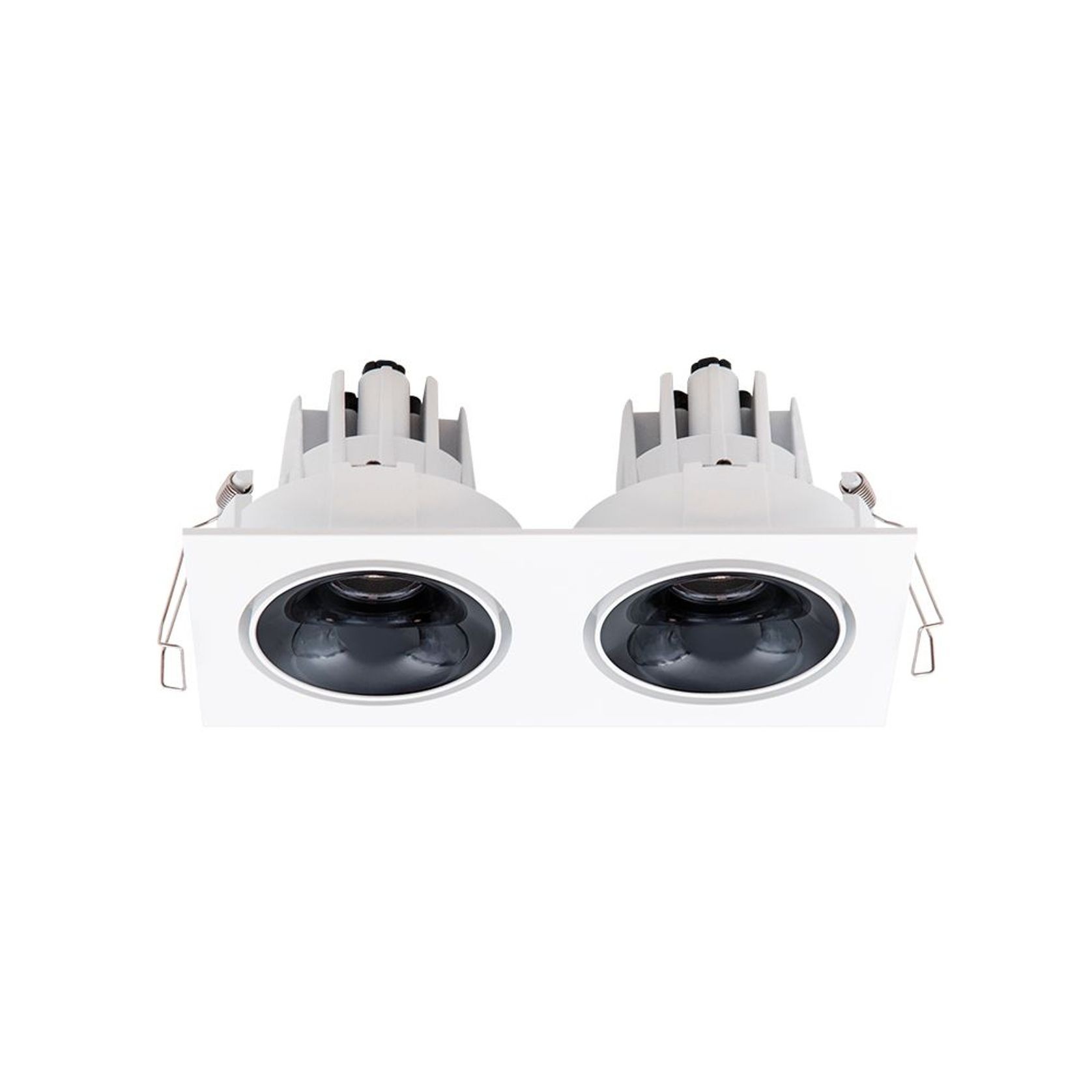 Cevon Dark Art Tilt/Rotate - 2x 11W Double Downlight gallery detail image
