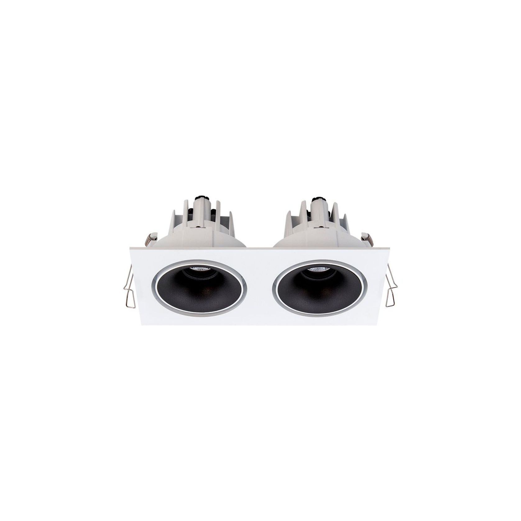 Cevon Dark Art Tilt/Rotate - 2x 11W Double Downlight gallery detail image