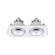 Cevon Dark Art Tilt/Rotate - 2x 11W Double Downlight gallery detail image