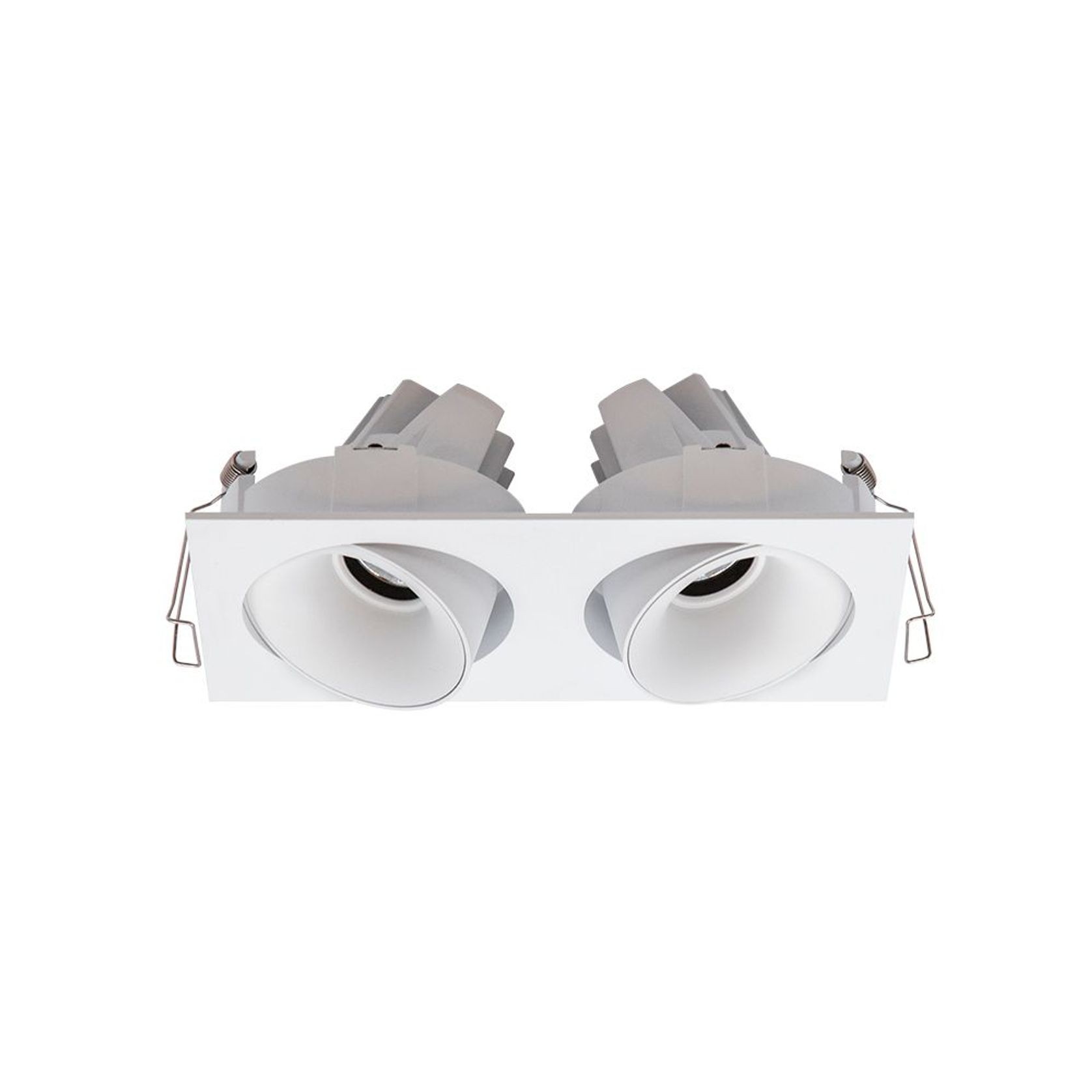 Cevon Dark Art Tilt/Rotate - 2x 11W Double Downlight gallery detail image