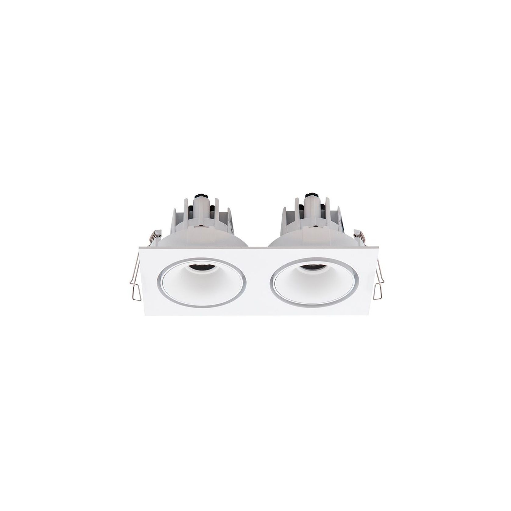 Cevon Dark Art Tilt/Rotate - 2x 11W Double Downlight gallery detail image