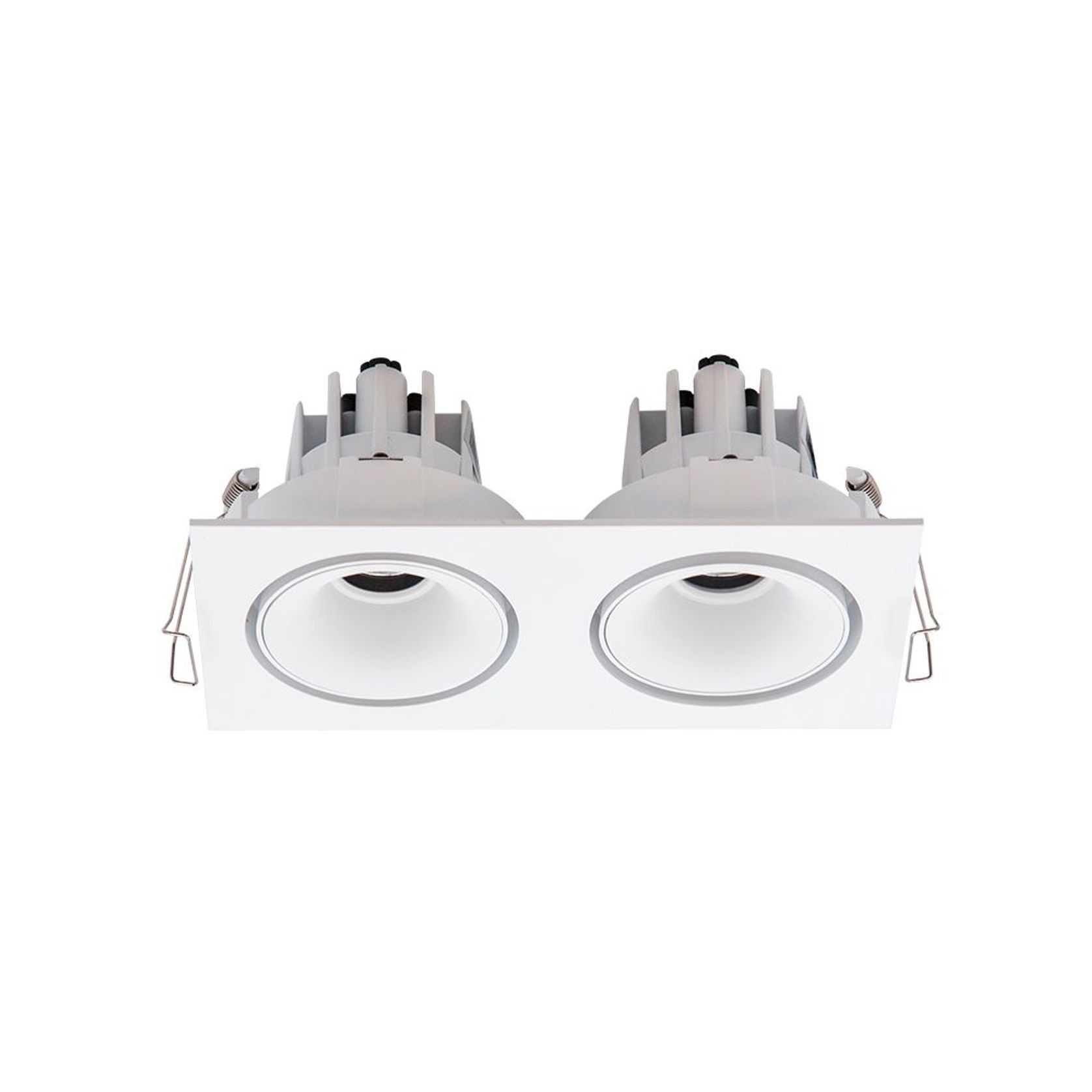 Cevon Dark Art Tilt/Rotate - 2x 11W Double Downlight gallery detail image