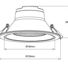 sLED Commercial Downlight gallery detail image