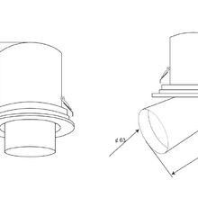Snoot 10W Feature Downlight gallery detail image