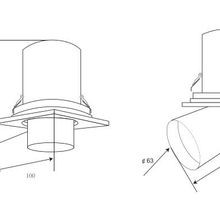 Square Snoot 15W Feature Downlight gallery detail image