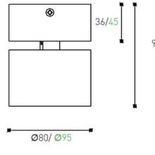 LED Surface Mounted Omni-Directional (Short) Downlight gallery detail image