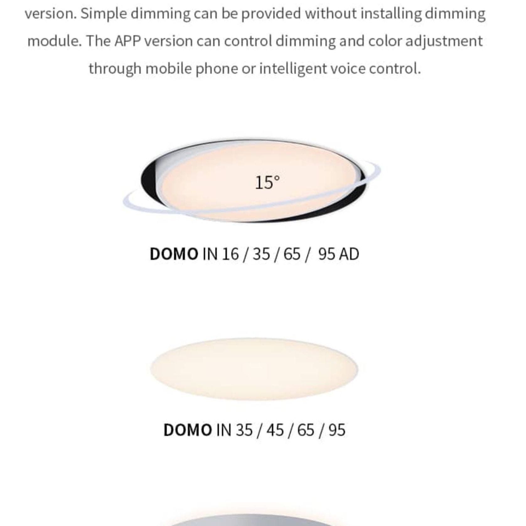 DOMO | Ceiling Light | Downlight gallery detail image
