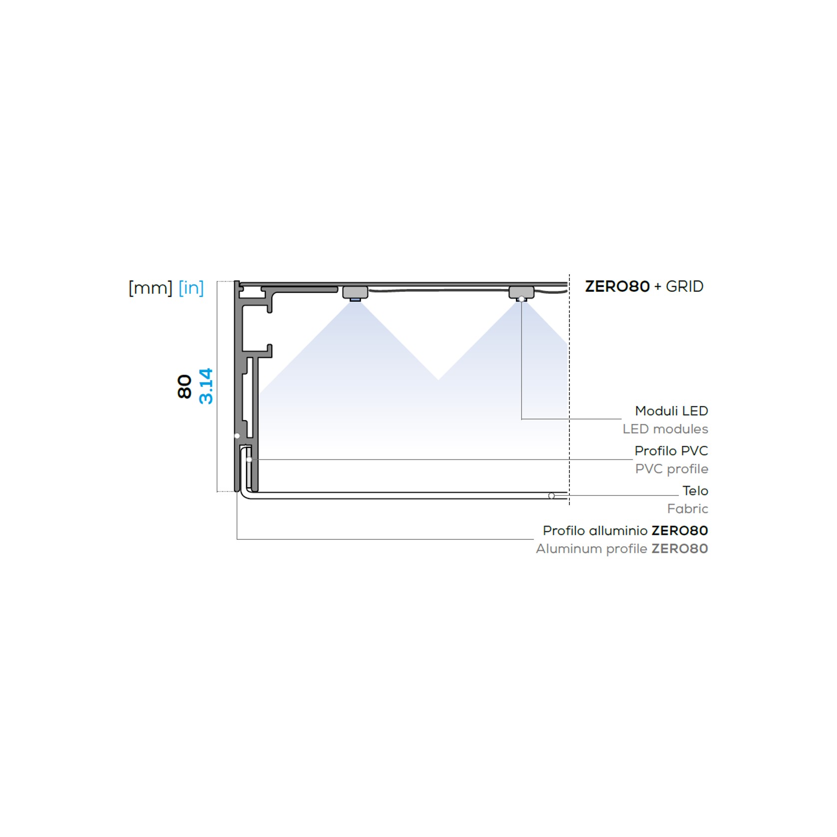 Folio Zero Downlight gallery detail image