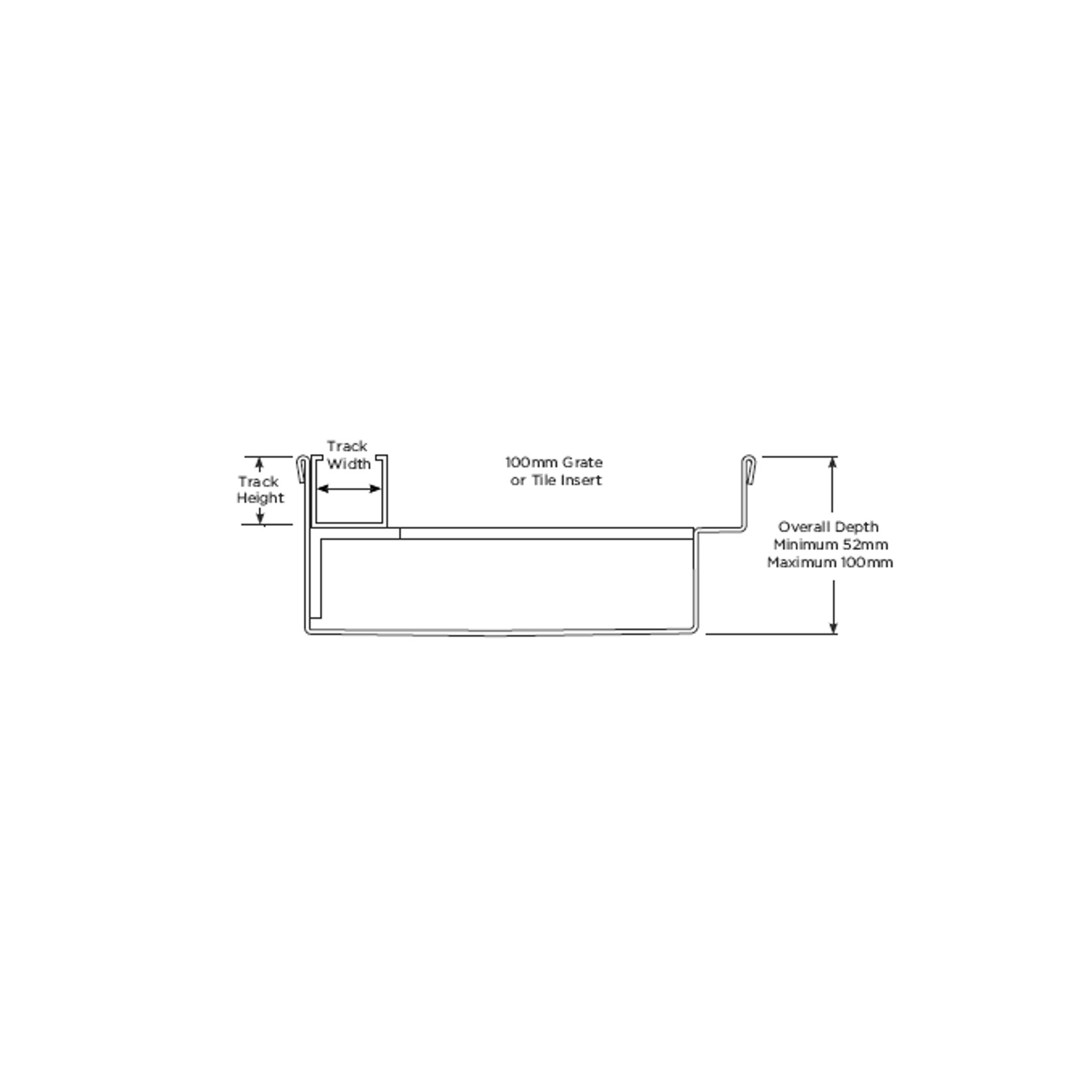 100TRTDiBF Linear Drainage System gallery detail image