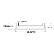 100TiGBL20 Modular Drainage System With Black gallery detail image