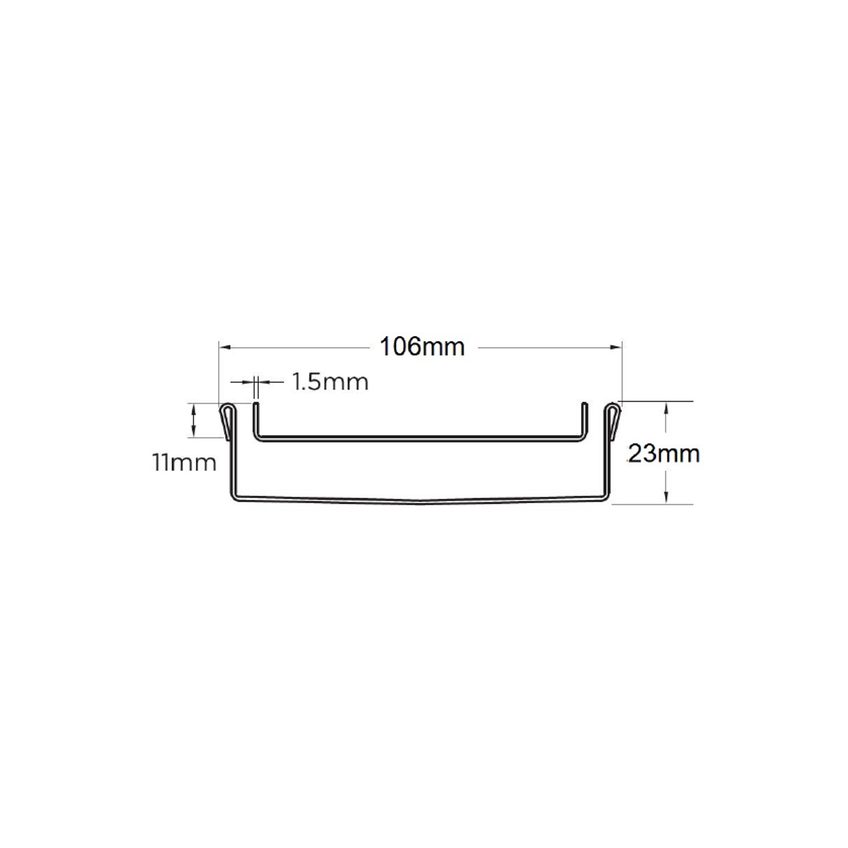 100Tii20MTL Tile Insert Drain gallery detail image