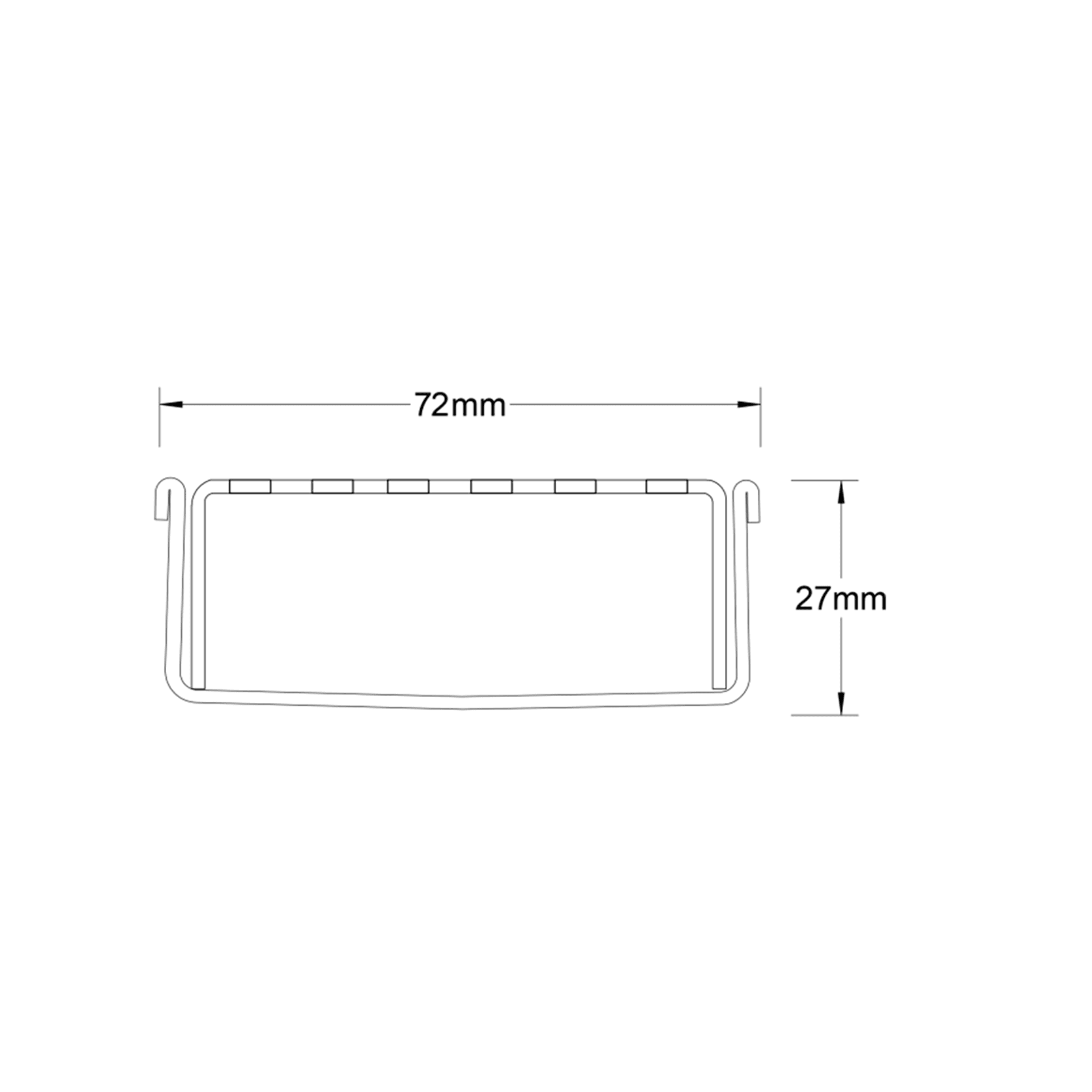 65MNDiCO25 Stainless Steel Drainage Unit- Centre Outlet gallery detail image