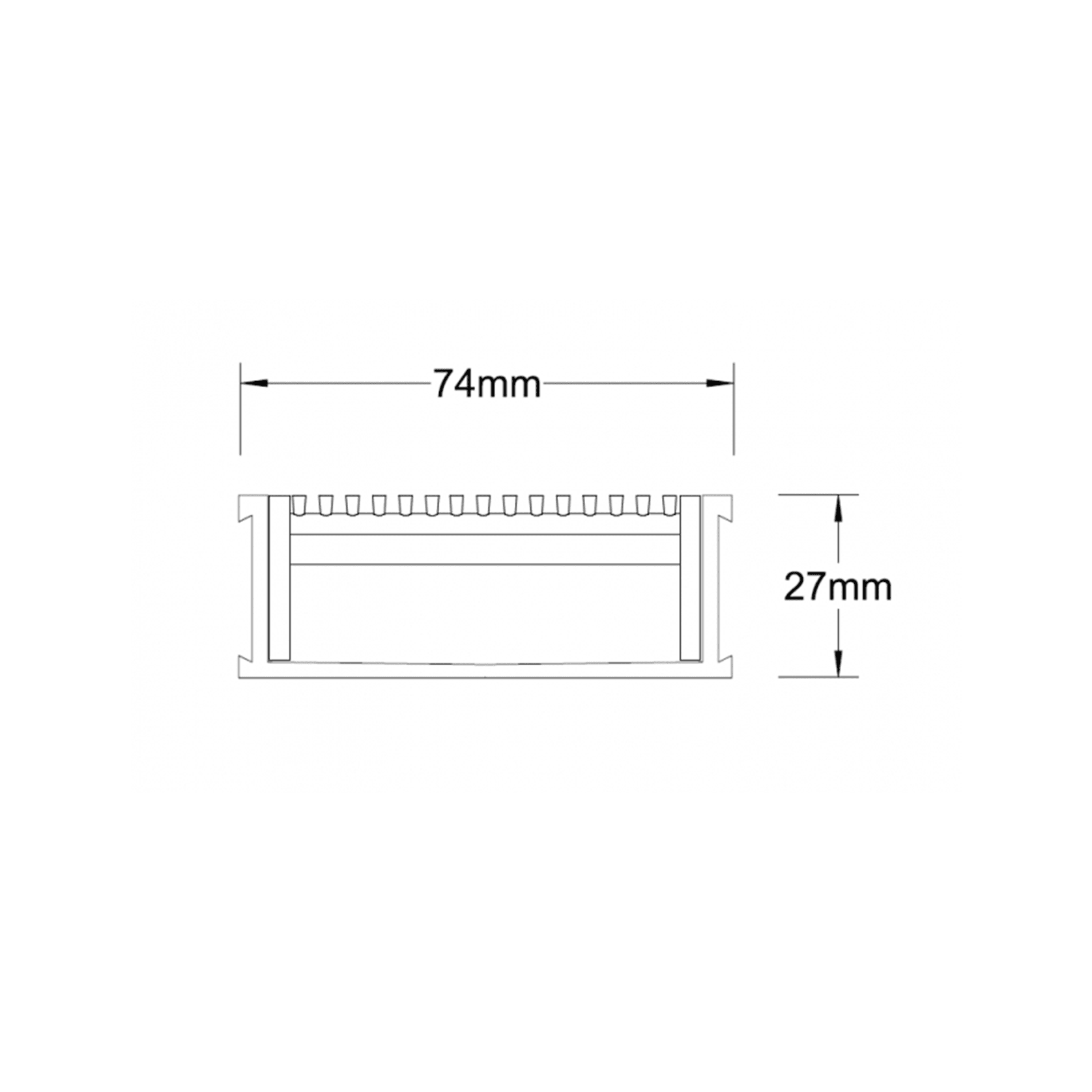 65ARGALLBL25 Drainage Kit With A Black Powder Coat gallery detail image
